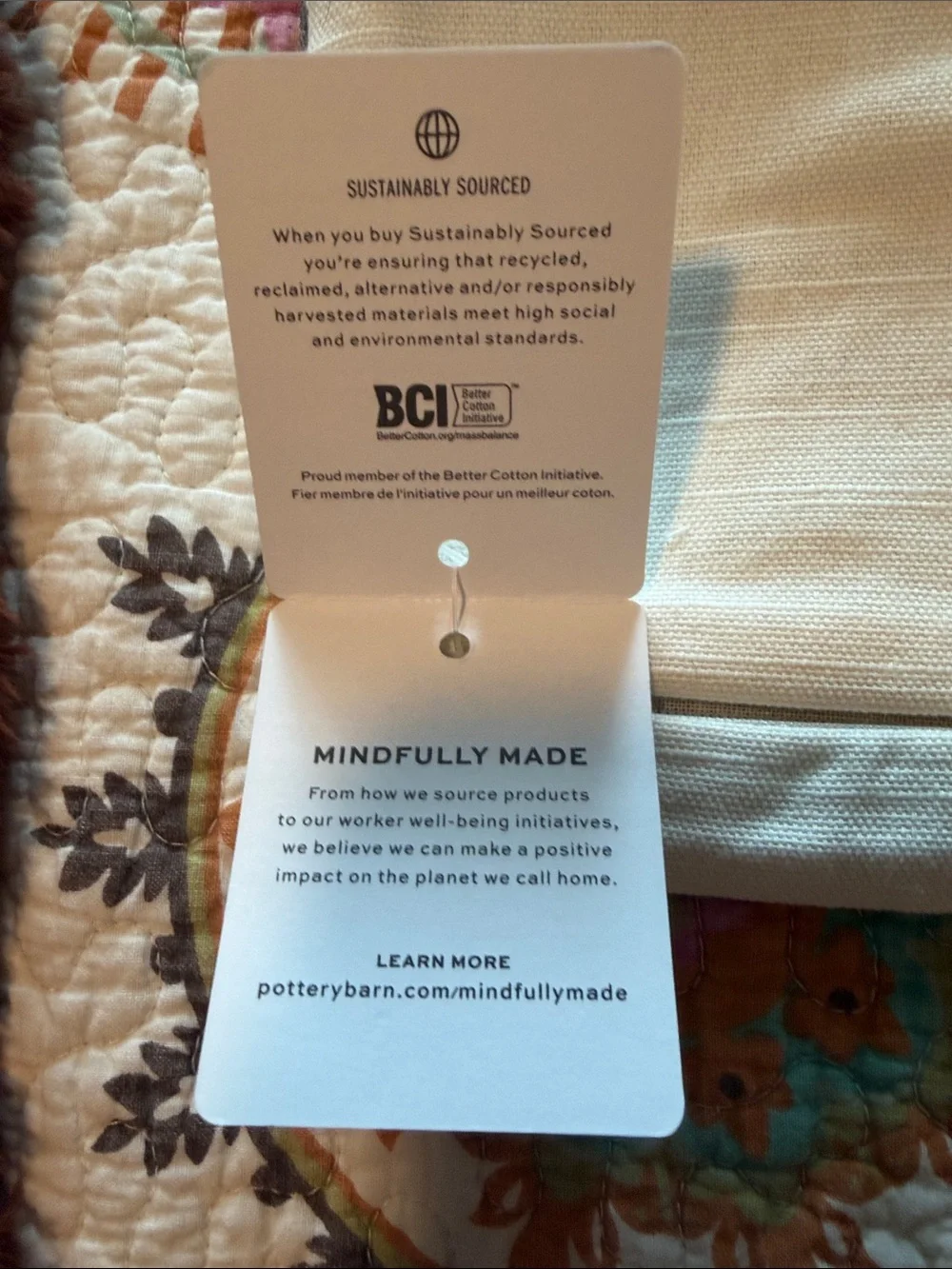 Pottery Barn Canon diamond textured lumbar pillow cover NWT
